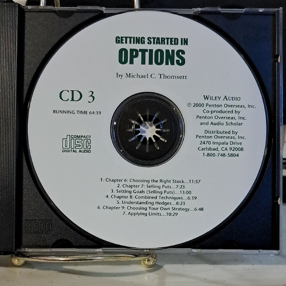 Getting Started in Options CD - Set - Picture 8 of 9